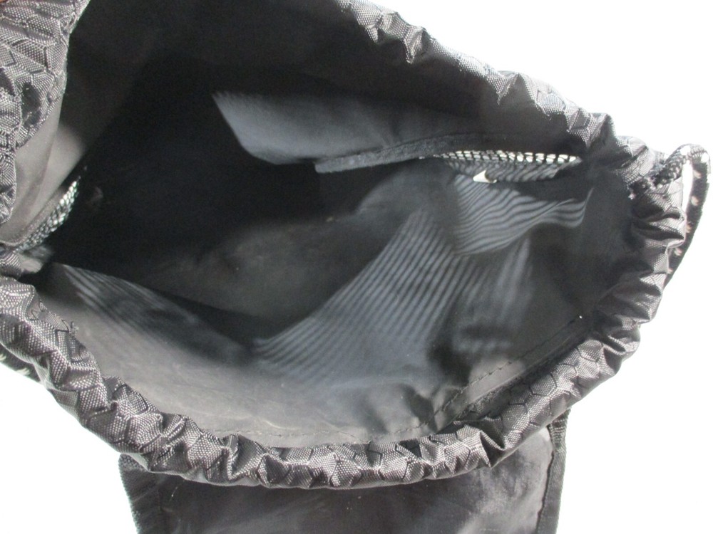 Franklin Baseball Drawstring Bag Black Red Pockets Shoe Compartment Softball GUC