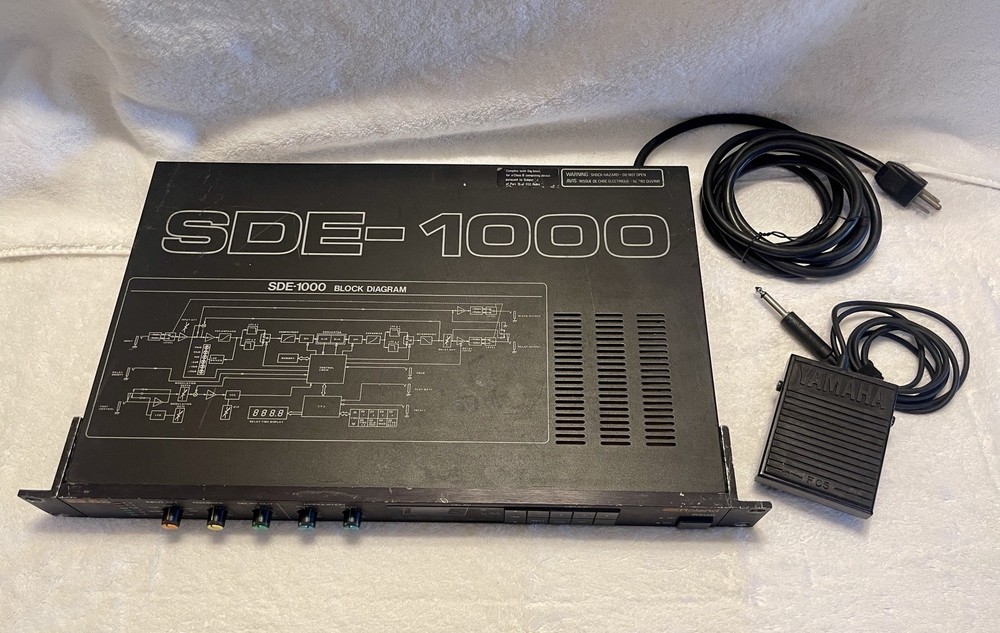 Roland SDE-1000 Digital Delay Effects Processor With Tap Pedal