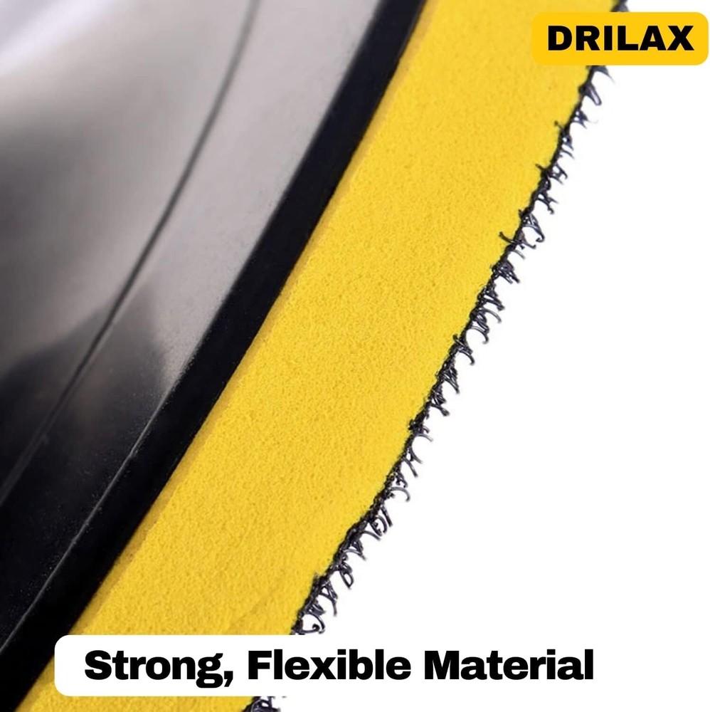 5 inch Hook and Loop Backing Pad Buffing Sanding Pad for Angle Grinder 5/8-11 UN