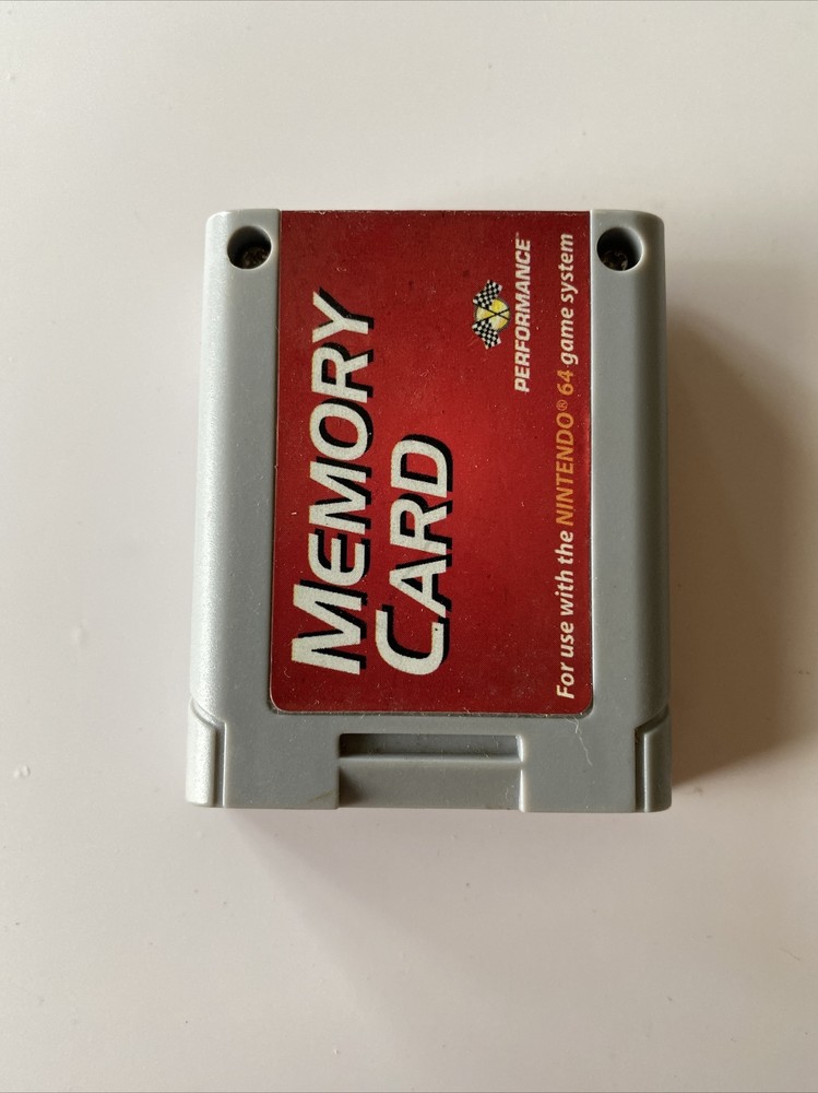 Nintendo 64 N64 Memory Card Plus Controller Pak by Performance