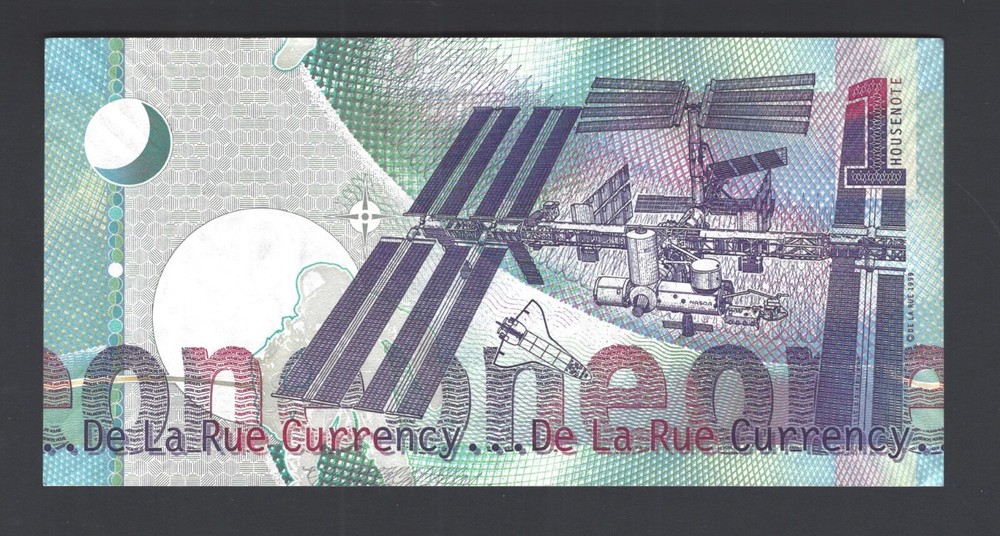 De La Rue (CHE), One Unit ND(1999) Test Note Specimen