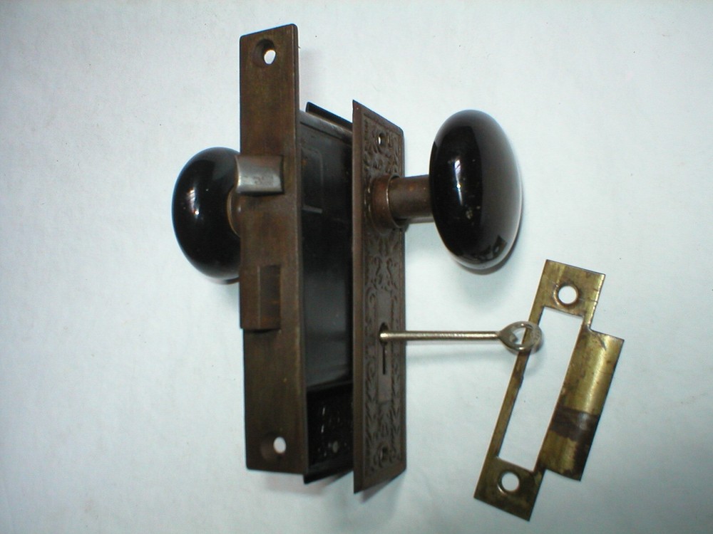 Antique Victorian Era Door Hardware