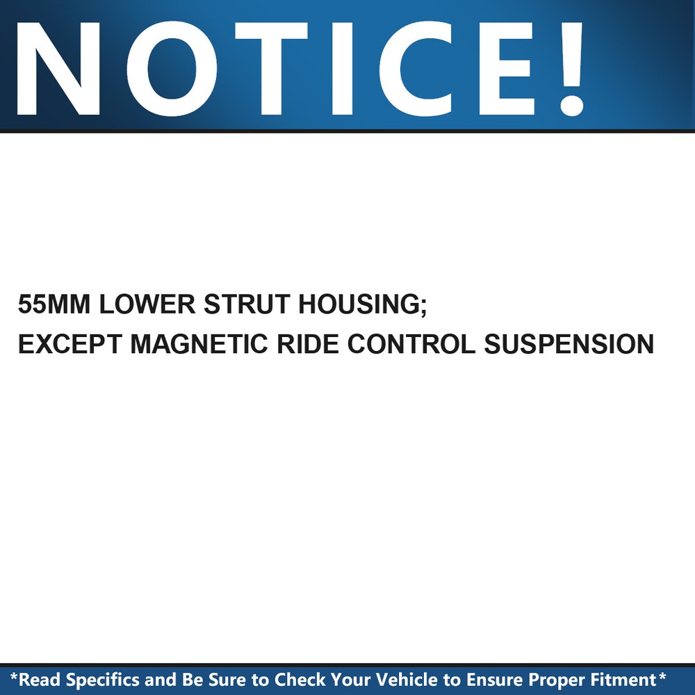 Front Struts Spring Assembly + Sway Bar Link for VW Beetle Eos Golf Jetta Passat