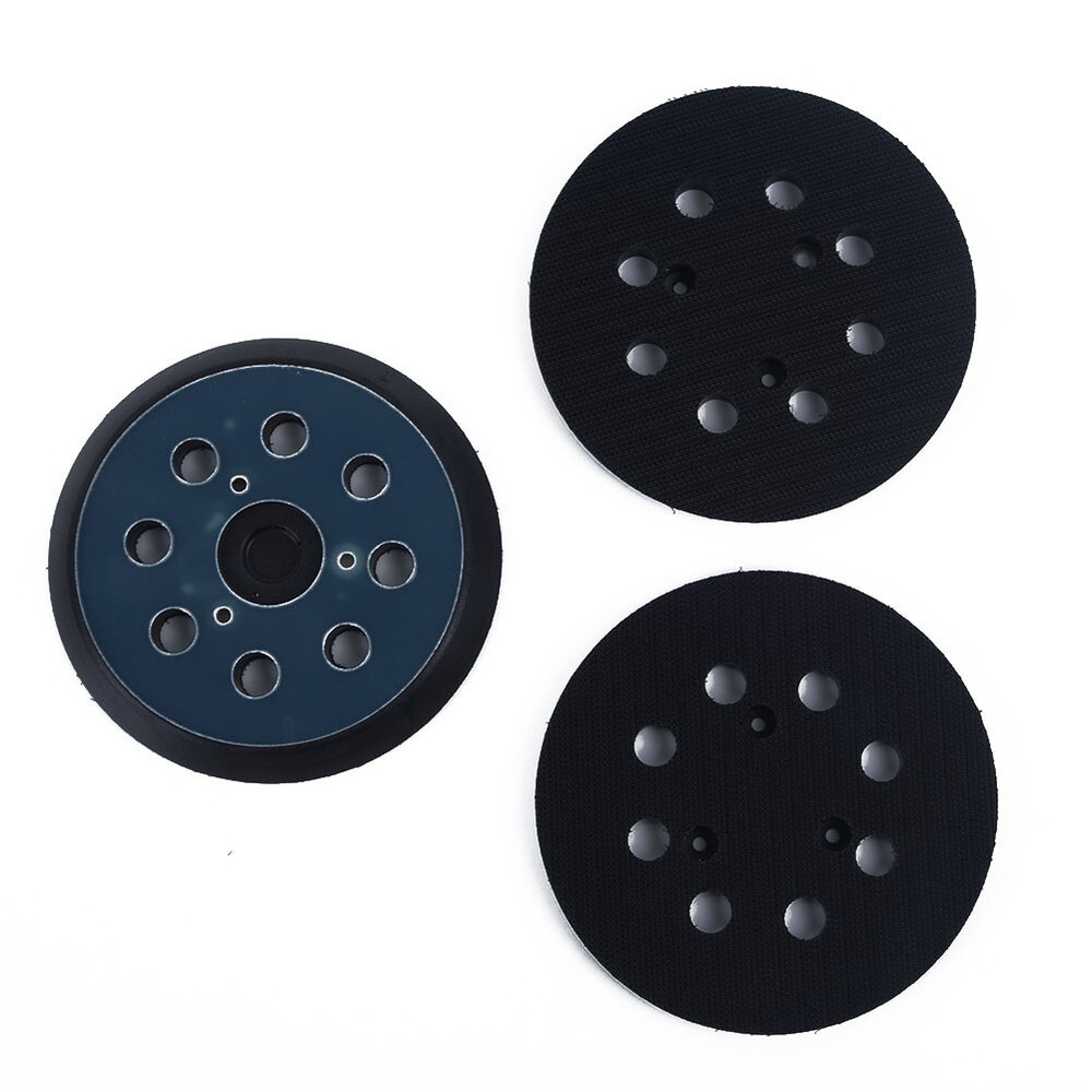 3pcs 125mm Sanding Base And Pad For Random Orbit Sander Replacement Parts