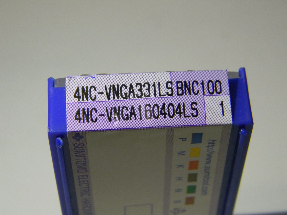 Sumitomo PCBN Turning Insert 4NCVNGA331LS Grade BNC100 45209210