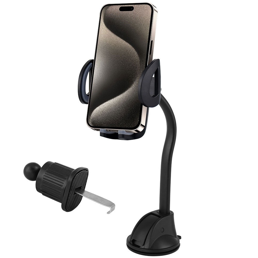 Flexible Long Arm Car Phone Mount Strong Suction Cup Holder for iPhone Android