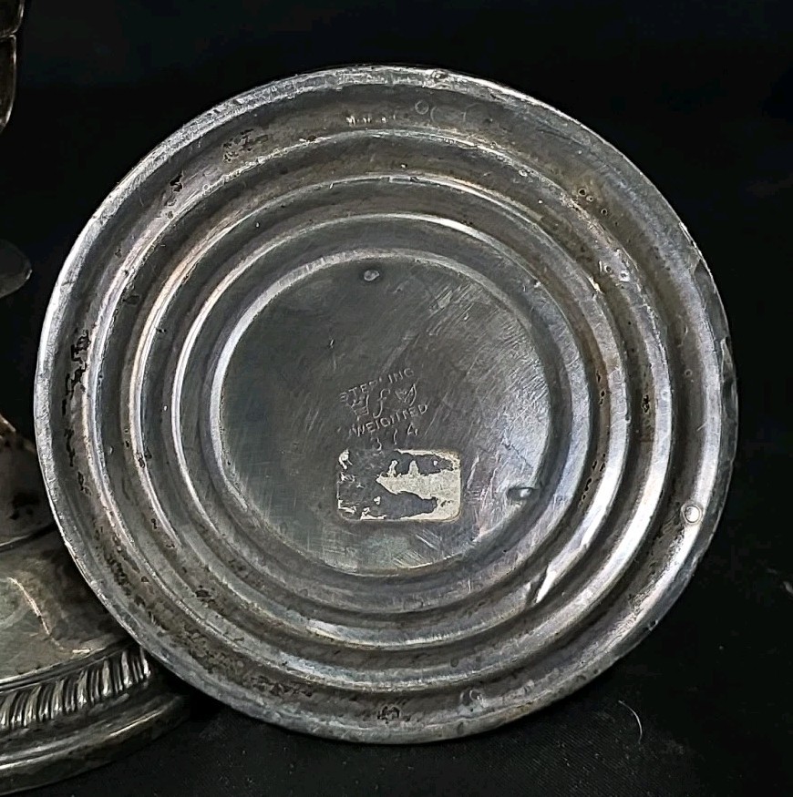 Sterling Silver Candle Holders