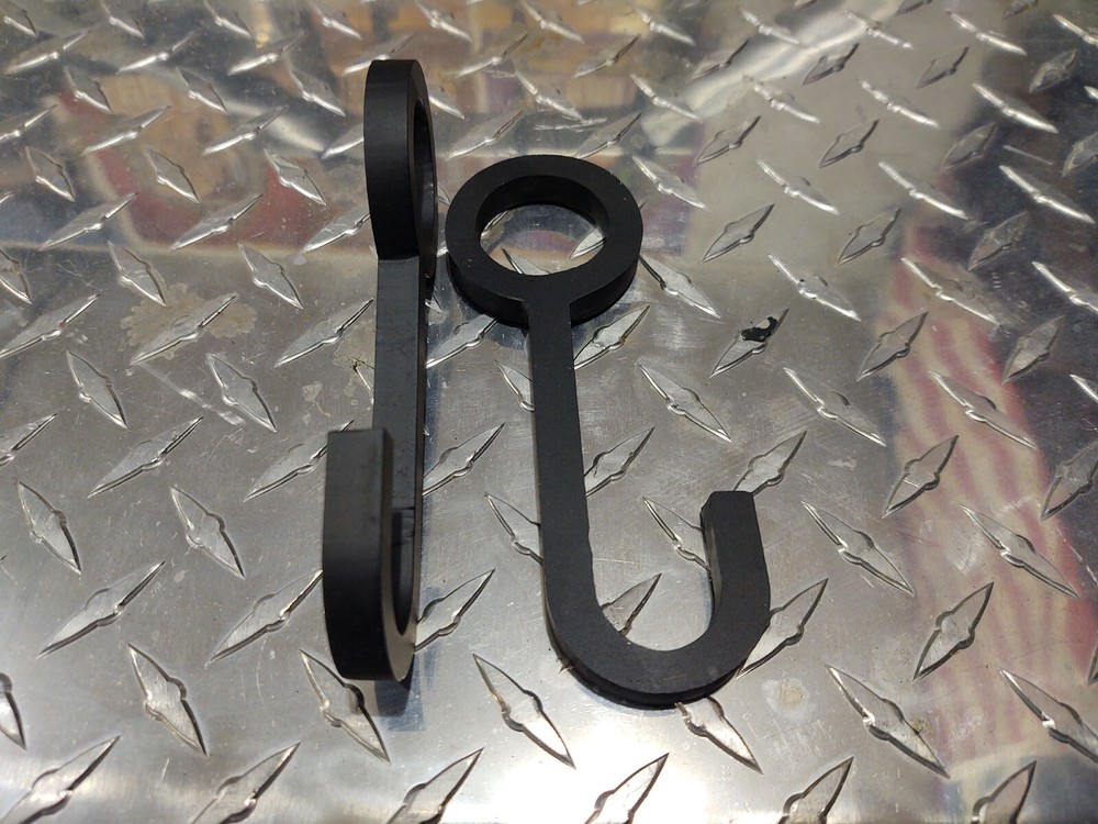AR500 Steel Gong Hooks