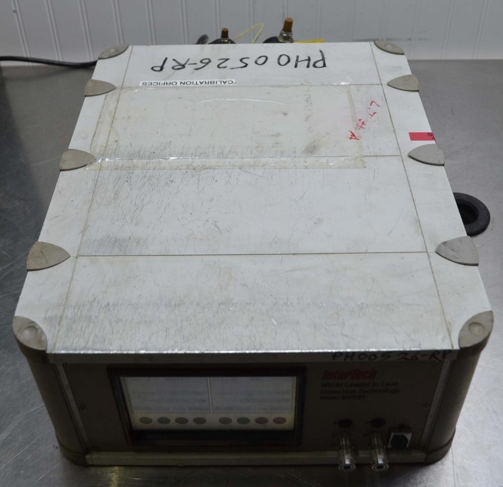 Intertech M1075Y Mass Flow Leak Tester Model M1075-94y-mcFF00 ++