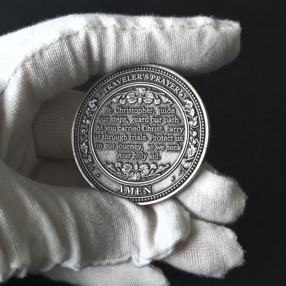 Saint Christopher Guardian Medallion: Divine Protector for Safe Travels