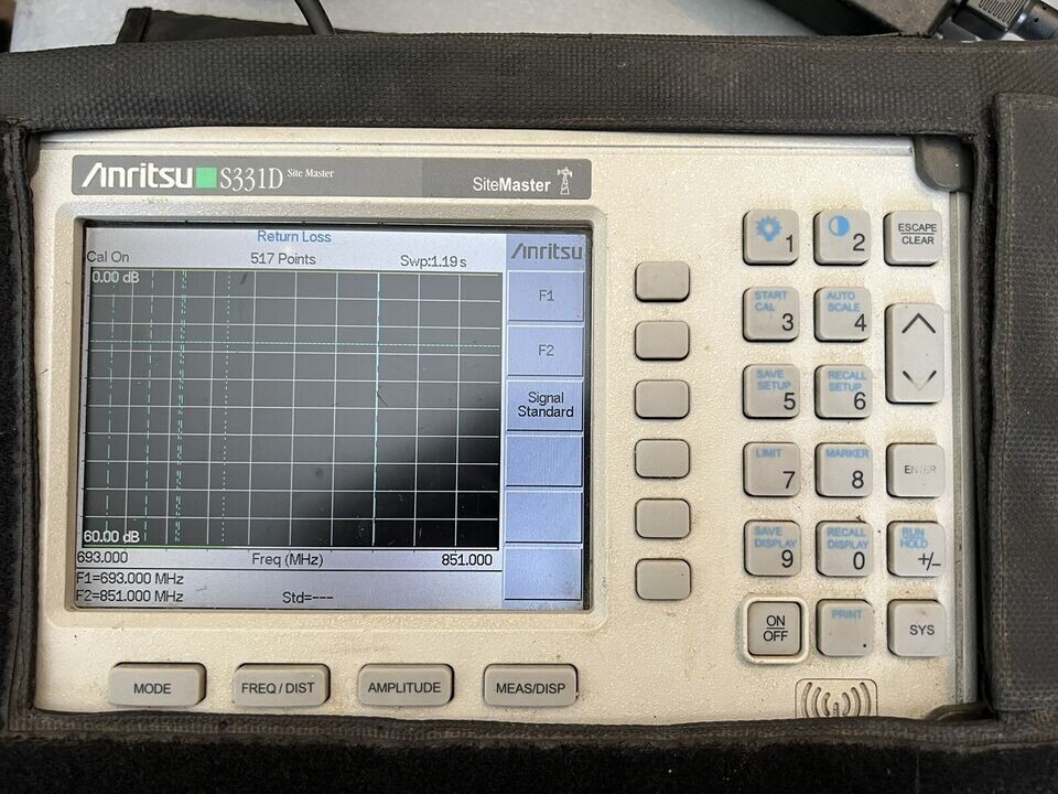 Anritsu S331D Site Master Cable & Antenna Analyzer SiteMaster S331
