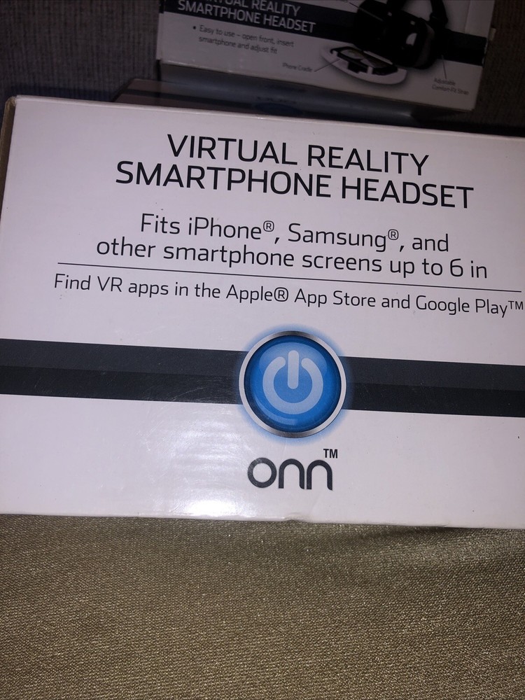 ONN Virtual Reality SmartPhone Headset - New