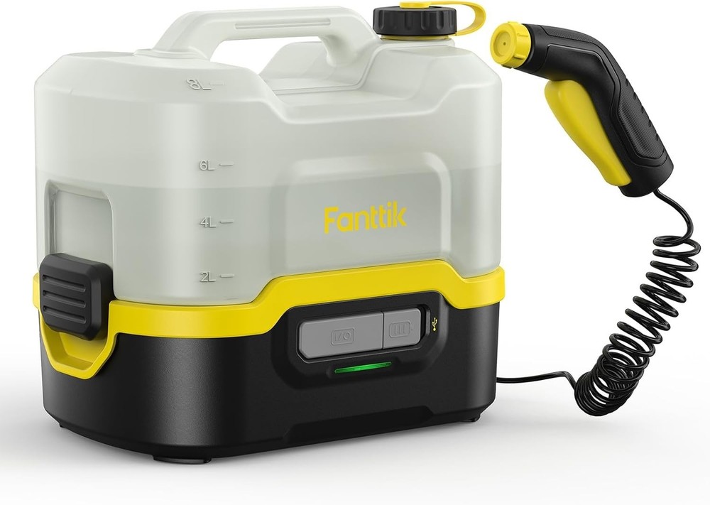 2600mAh Battery-Powered Pressure Washer - Efficient Cleaning Solution