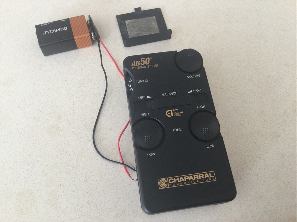 db50 Personal Stereo. Chaparral. Communications