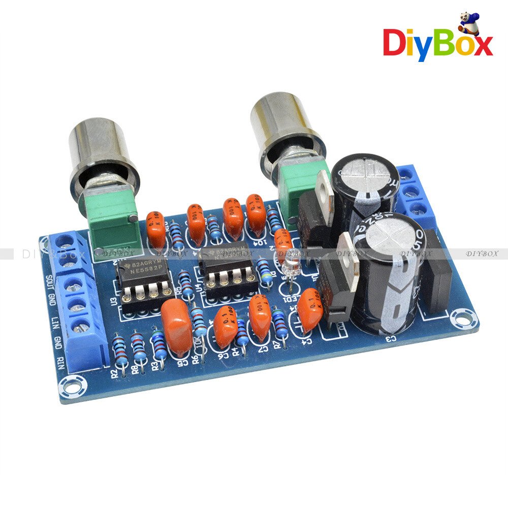 Finished Low-pass Filter NE5532 Subwoofer Process Circuit For Amplifer Module