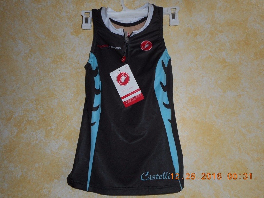 Castelli Body Paint Women's Tri Singlet SMALL