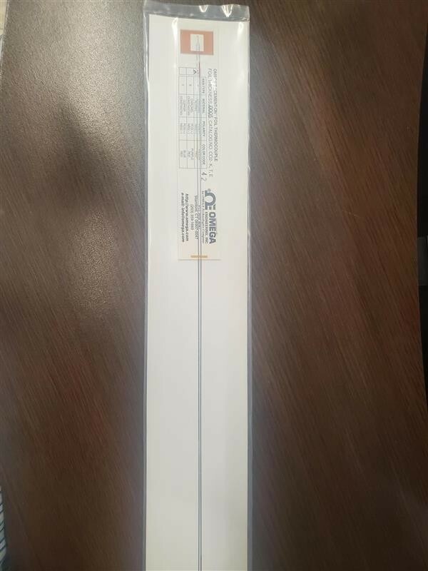 Omega CO2-K-42 Cement-On Polyimide Fast Response Surface Thermocouples