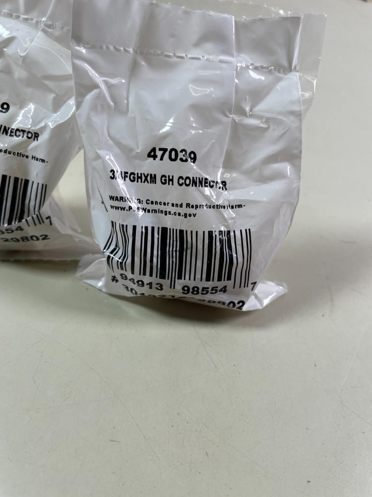 Garden Hose 3/4" x 3/4" Adapter Threaded Hose Adapter (2 Pack)