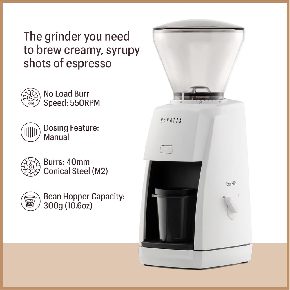 Encore ESP Coffee Grinder ZCG495BLK, Black