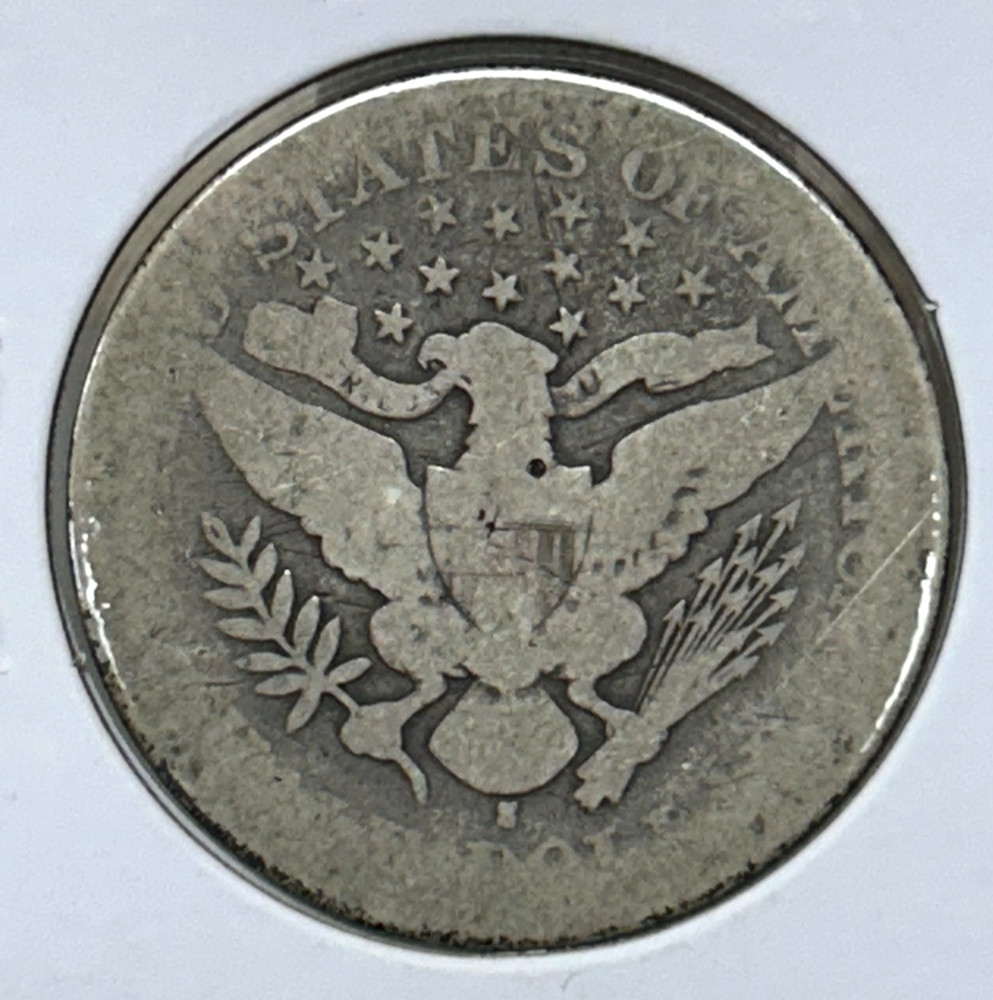 1893-S Barber Half Dollar - Lower Grade - Key Date - Original
