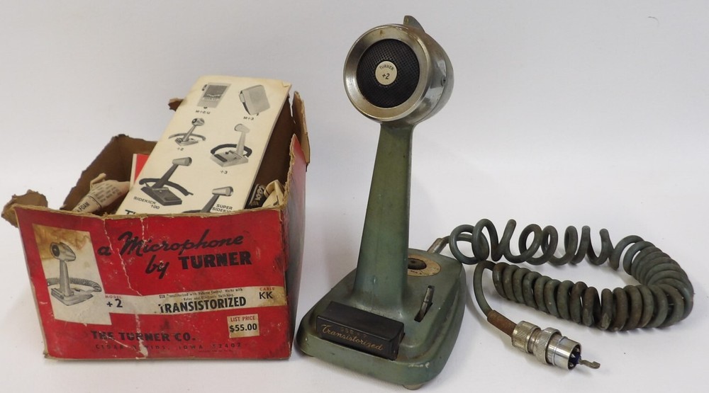 Vintage Turner Desktop Microphone - Untested - As Is