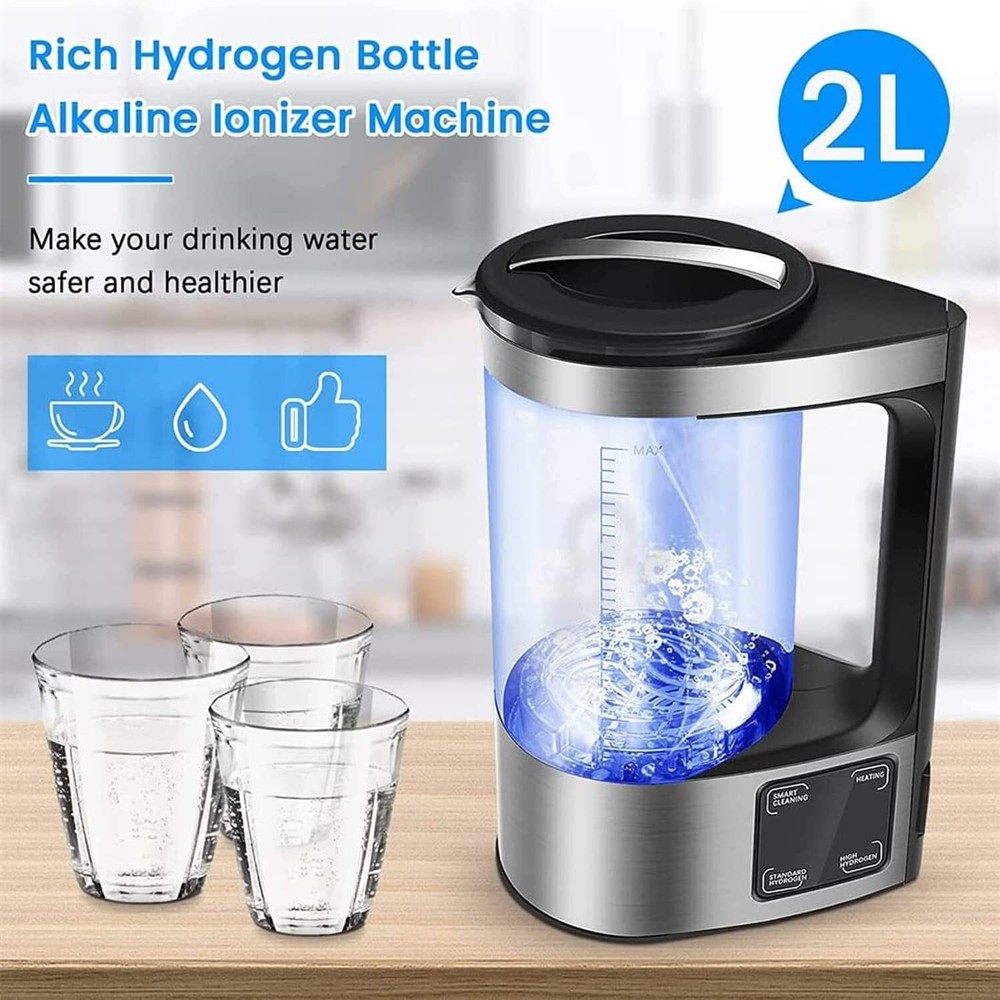 Hydrogen Water Machine Generator Rich Alkaline Water Ionizer Generator Kettle