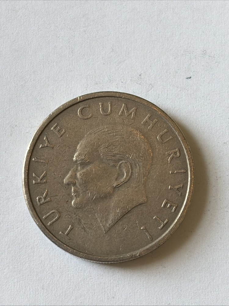 1995 Turkey Coin-10 Bin Lira-Circulated
