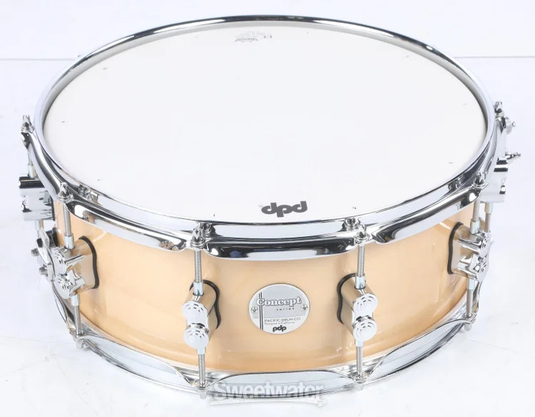 PDP Concept Maple 5=4-piece Shell Pack - Natural Lacquer