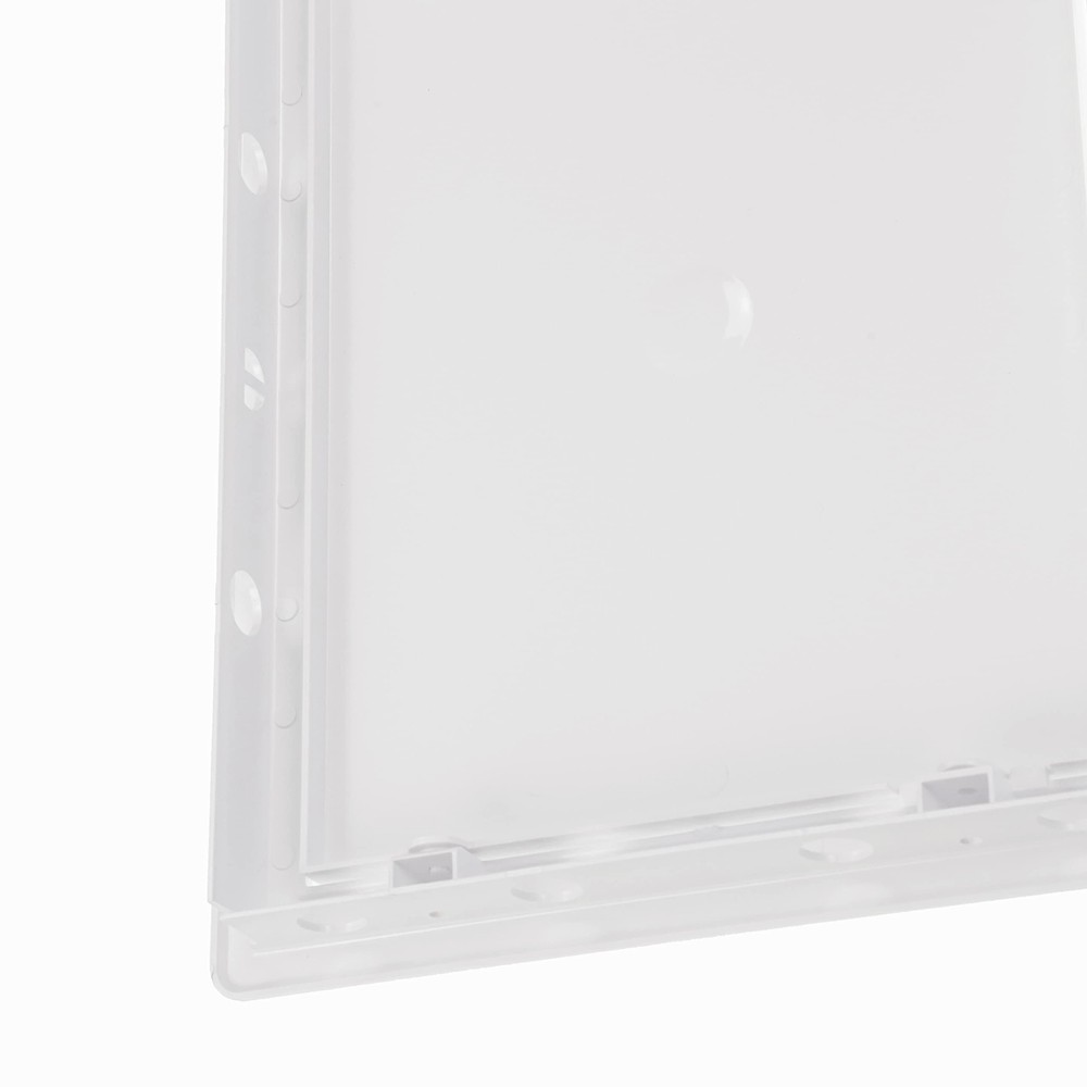 8" x 10" White Plastic Access Panel. Service Shaft Door Panel. Plumbing, Elec...