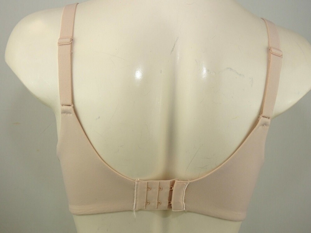 Chantelle Group 13F1 Underwire Unlined Mesh Rose Full Coverage Bra size 34D