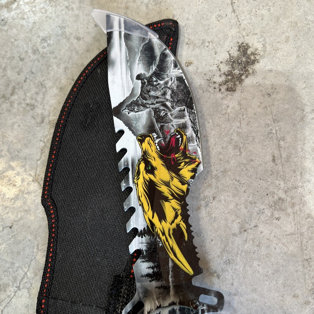 Wolf Graphic Knife NEW