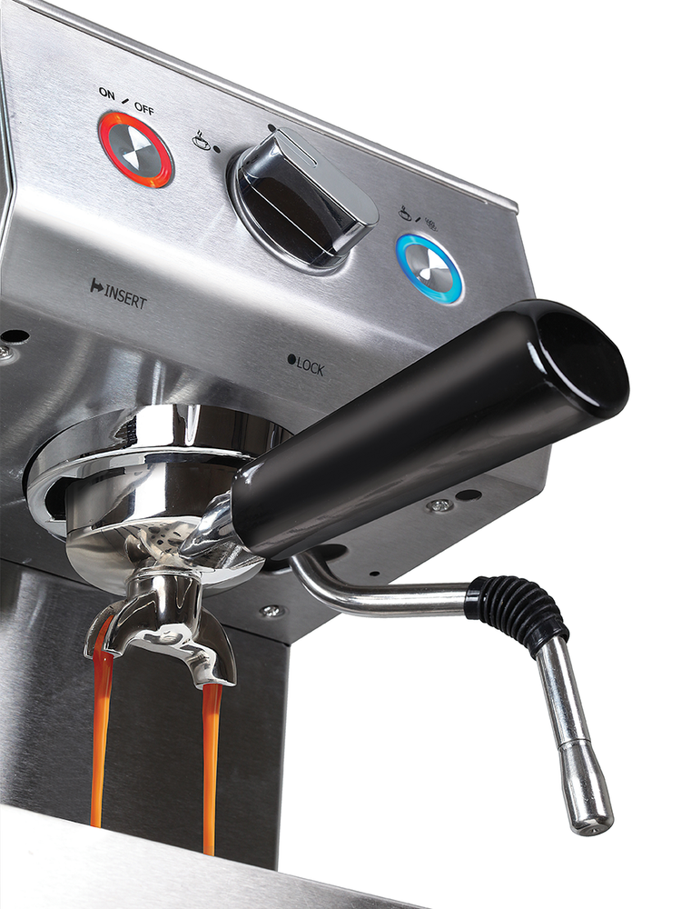 Capresso Cafe Select Professional Stainless Steel Espresso & Cappuccino Machine