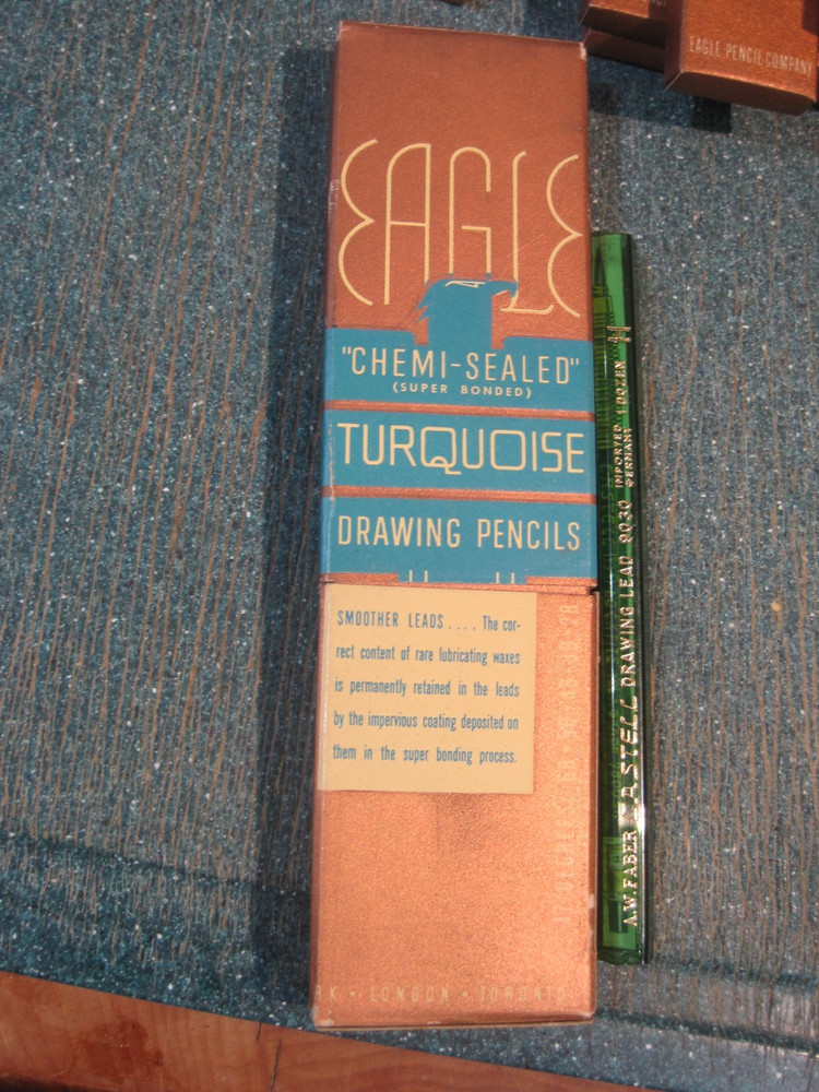 Eagle Turquoise Drawing Leads Large Assortment