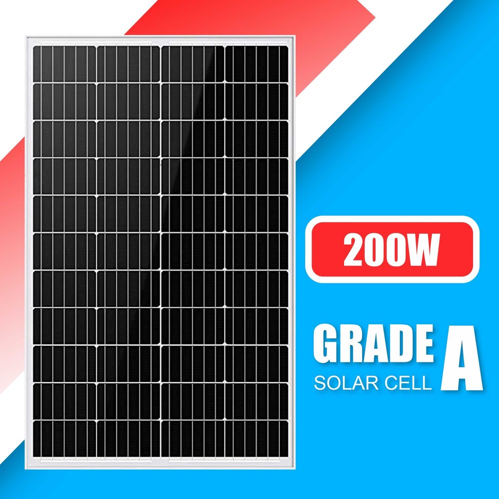 200W 12V Mono Module Solar Panel 200 Watt Portable Design Solar Panel RV Marine