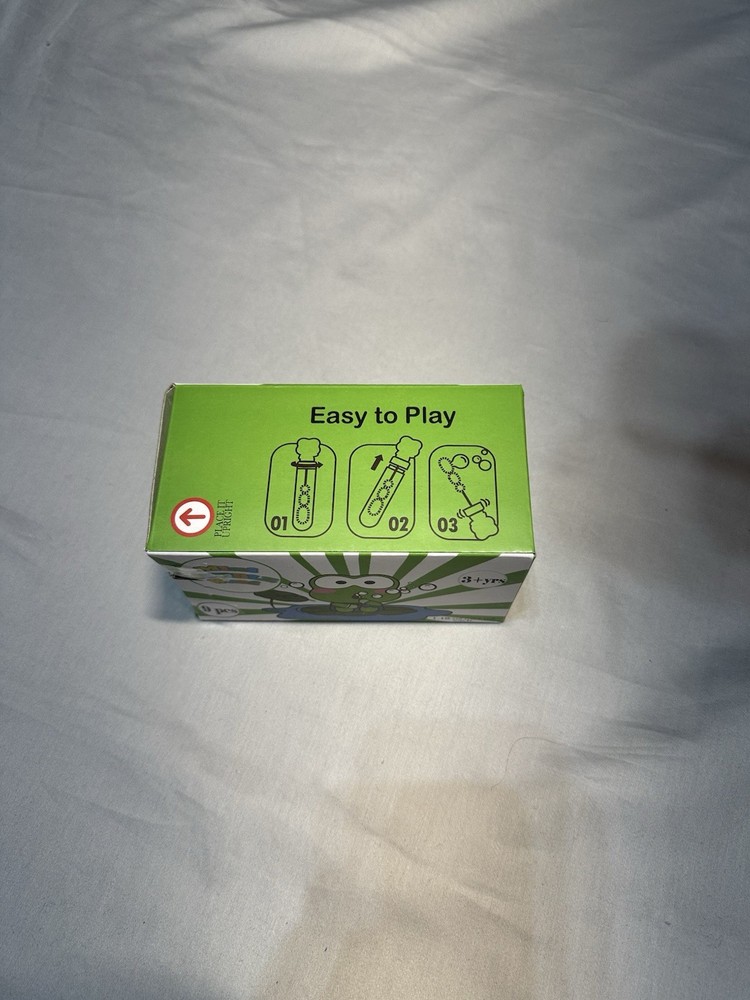 Mini Bubble Wand 9 PC. Cartoon Bubble Set For Kids