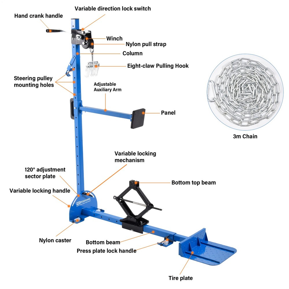 Car Body Tools Dent Pulling Systems Machine Car Repair Dent Repair Puller New-