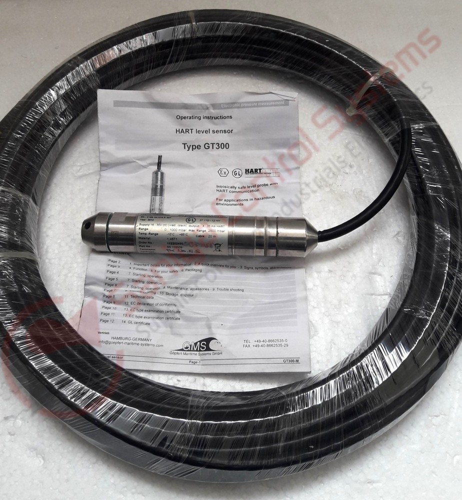 Gms GT300 Hart Level Transmitter Sensor Cable 20 M
