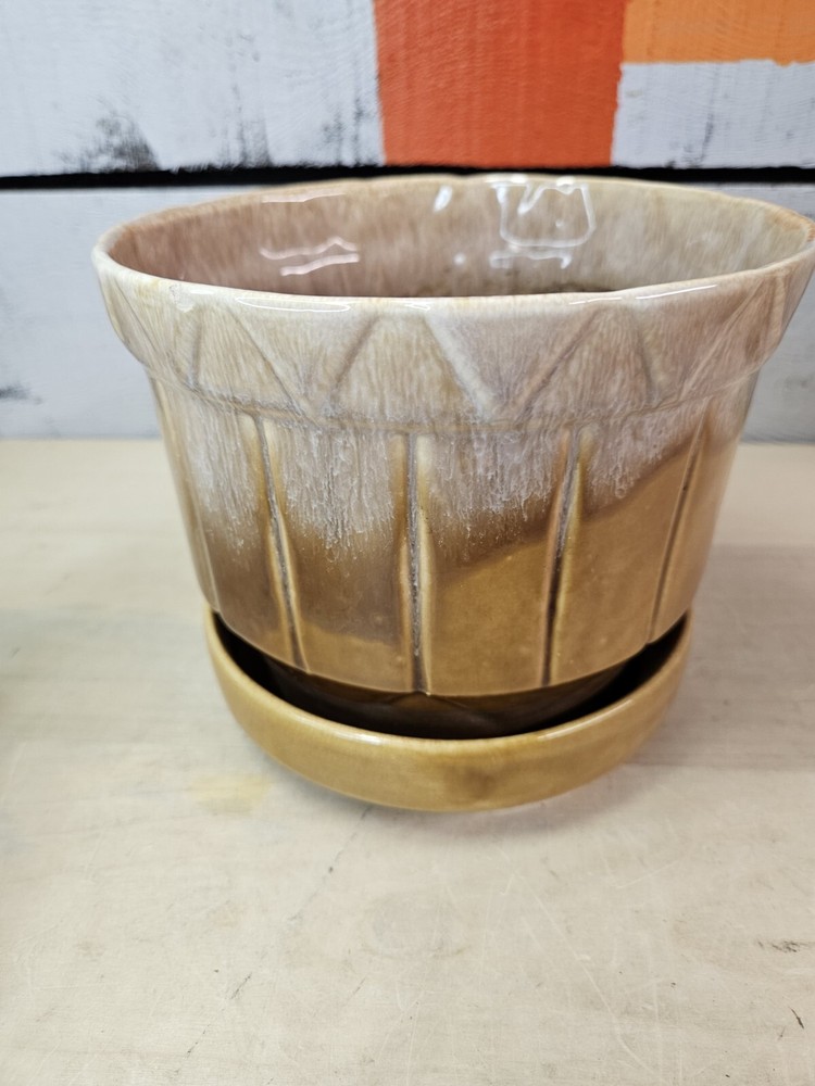 Caleramics Drip Glaze Planters