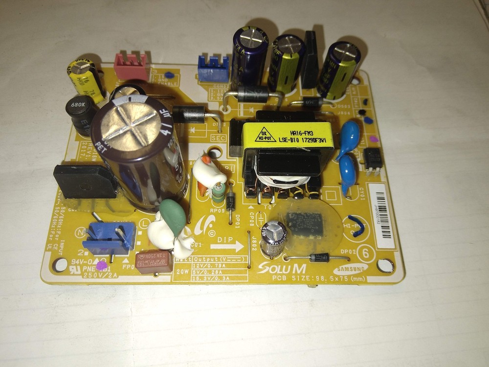 SERVICE FIRST BRD06132 LOW AMBIENT PCB ASSEMBLY 250V 2A 210308
