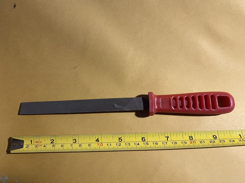 Vintage 6” Great Neck Triangle Flat  File With Handle