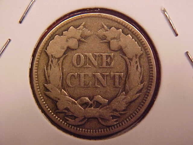 1857 FLYING EAGLE CENT - F+ - SEE PICS! - (X1966)