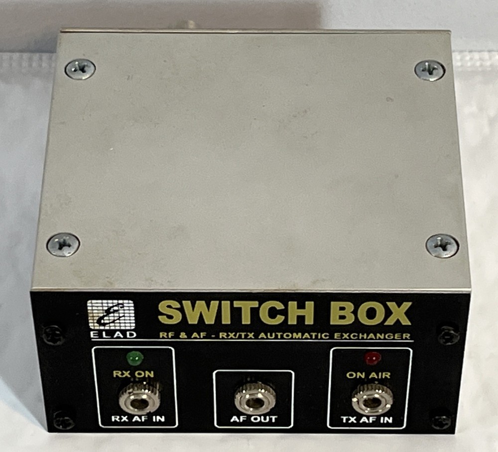 ELAD RF & AF RX/TX Automatic Antenna Exchanger Switch Box Italy
