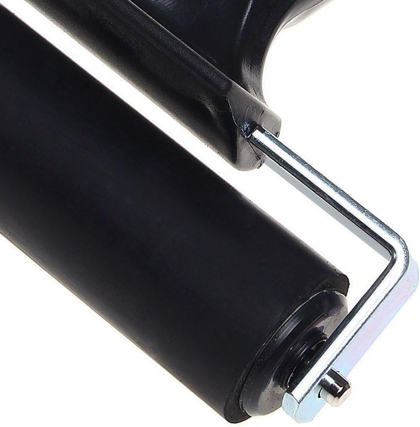 4 Inch Brayer Roller Printmaking Rubber Press Roller for DIY Crafts Project Inks