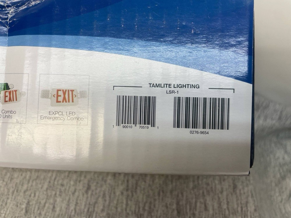 Tamlite Lighting LSR-1 LED Two Head Emergency Light White