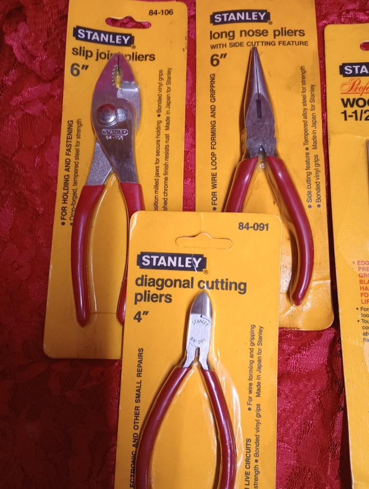 6 Piece Vintage Stanley Tool Lot