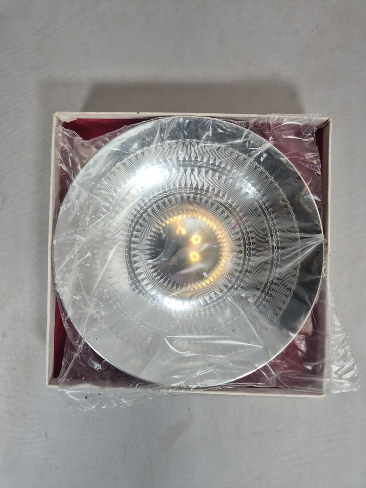 WMF S-Collection Silver Plated Dish Boxed Vintage German Serving Plate
