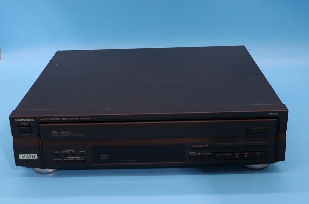 Technics SL-PD607 5-Disc CD Carousel Changer - MASH Technology - Tested Working