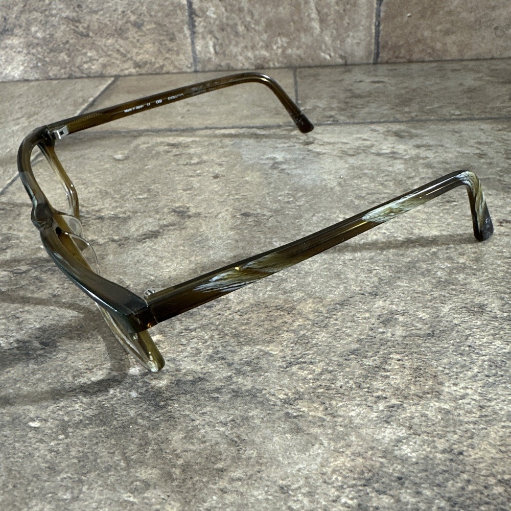Ogi EVOLUTION Brown Square Eyeglasses Frames Japan 54-22-140-34mm G15