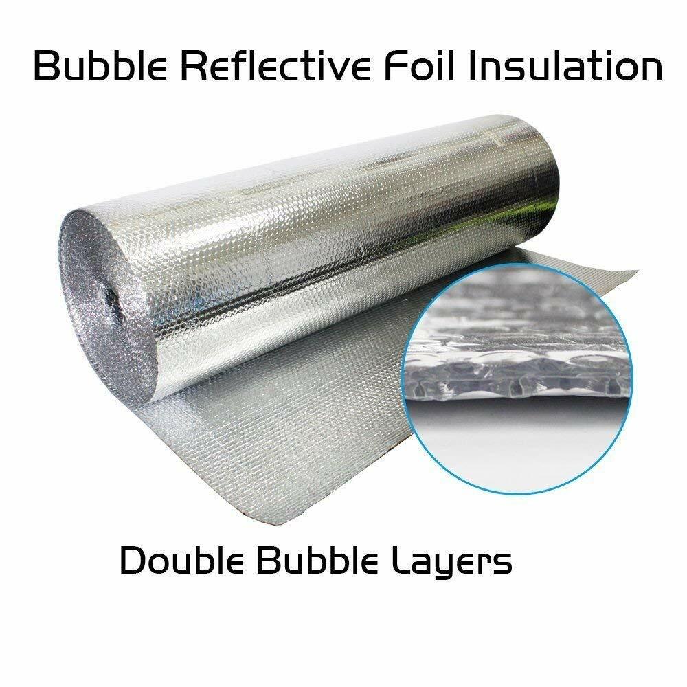 REFLECTIX Continuous Double Bubble Reflective Foil Insulation Roll 12" X 25' R8