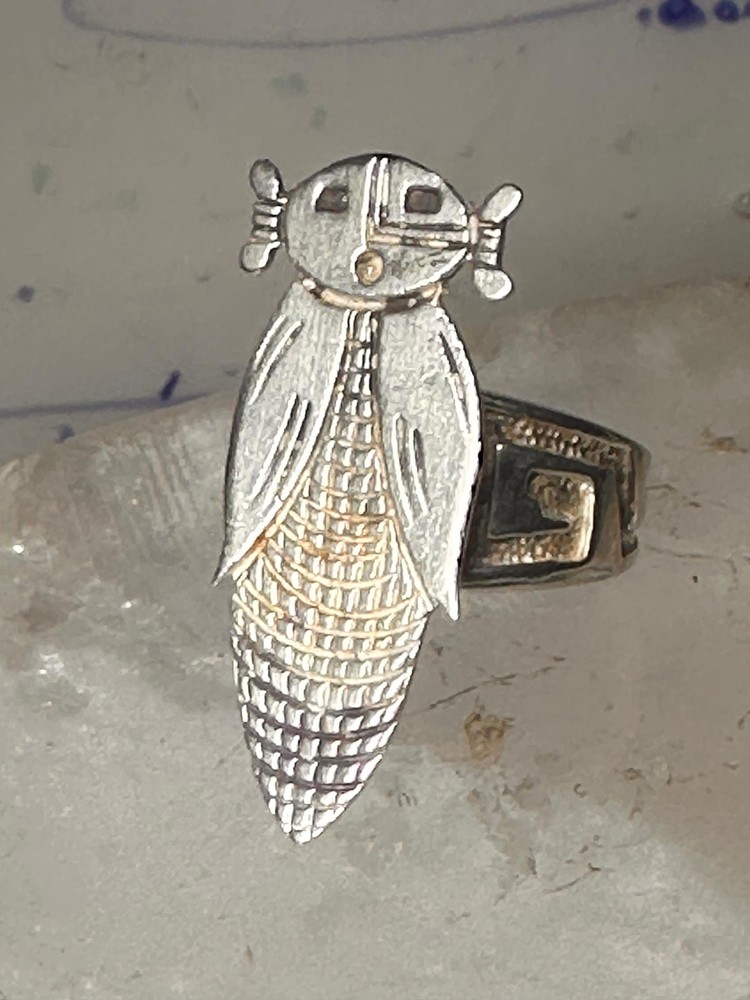 Corn Maiden ring turquoise size 7 sterling silver women
